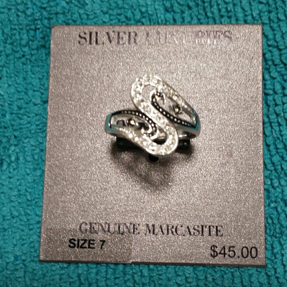 Ring women's genuine marcasite - Picture 8 of 8